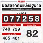 1/12/64หวยออกอะไร